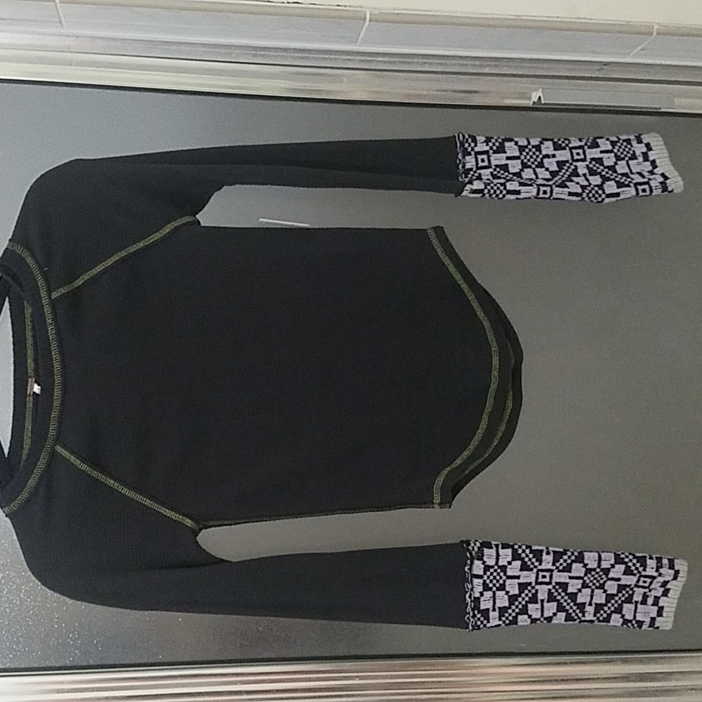 Free people she is reversible cuff top - Picture 4 of 13